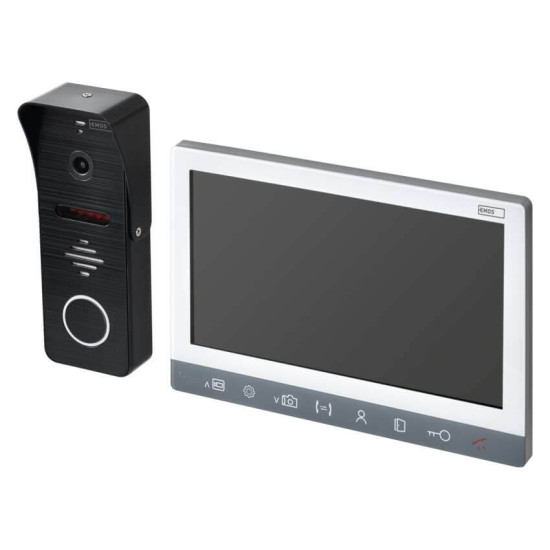 Emos Video-Türsprechanlage Set EM-10AHD 7 Zoll mit Kamerabeleuchtung H3010