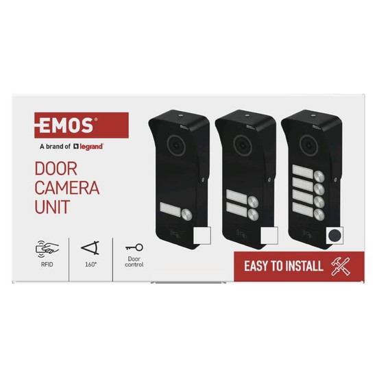 Emos Türkameraeinheit EM-10AHD RF-4 4 Tasten IP44 H3018
