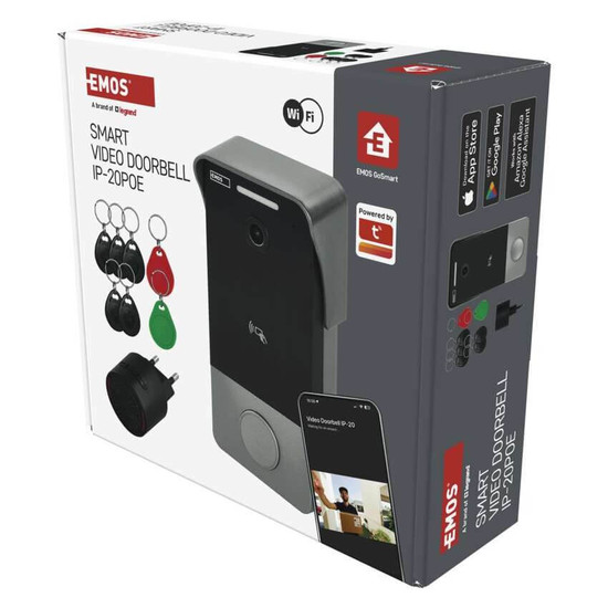 Emos Video-Türklingel GoSmart IP-20PoE PoE 160° IP44 H4033
