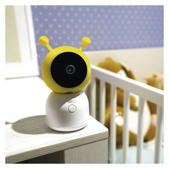 Emos IP-Kamera GoSmart IP-500 GUARD Babyphone mit Monitor H4052