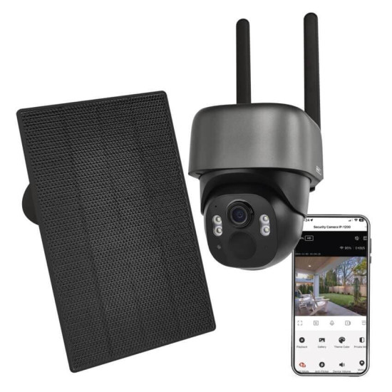 Emos IP-Kamera GoSmart IP-1200G WASP Solarpanel Akku H4167
