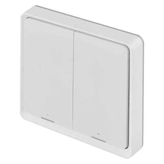 Emos GoSmart Portabler Szenenschalter IP-2002ZW ZigBee 3.0 2 Tasten Weiß H5012