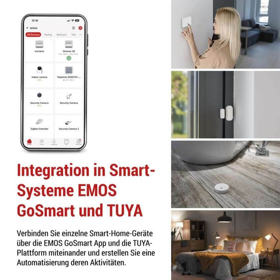 Emos GoSmart Signalverlängerung IP-2213Z ZigBee Repeater H5022