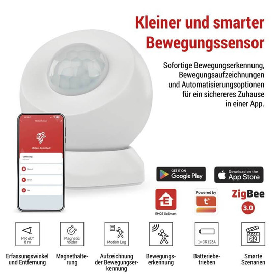 Emos Bewegungsmelder GoSmart PIR IP-2310Z ZigBee H5024