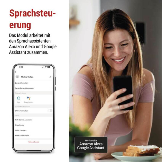 Emos GoSmart Motormodul IP-2121CZ ZigBee 1-Kanal H5109