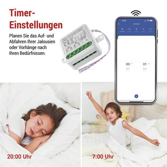 Emos GoSmart Motormodul IP-2122CZ ZigBee 2-Kanal H5110