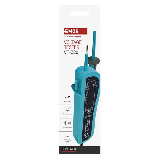 Emos Spannungsprüfer VT-320 12-690V optisch akustisch M0012AN