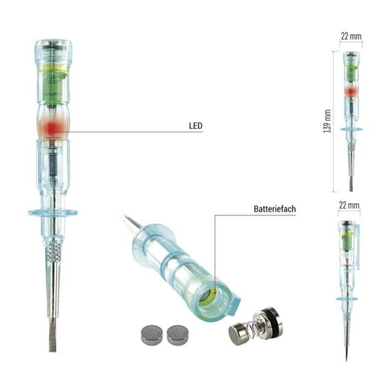 Emos Spannungsprüfer VT-110 kontaktlos 70-250V optisch M0018N
