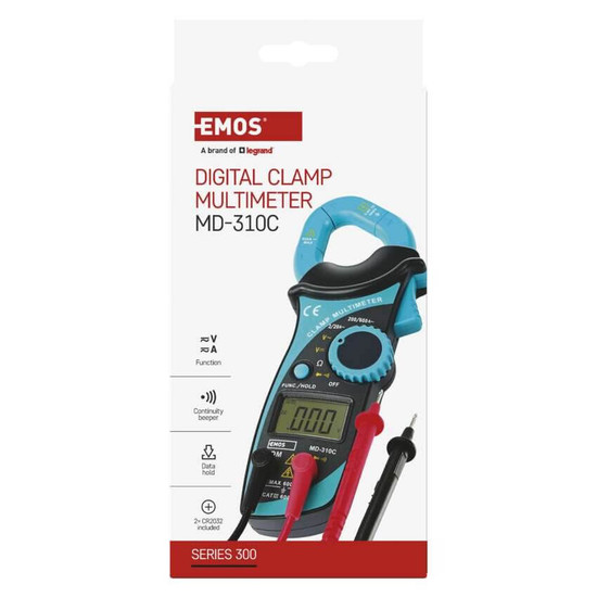 Emos Multimeter 600V 600A Zangenmultimeter MD-310C M0305N