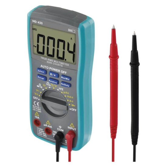 Emos Multimeter MD-430 1000V 10A mit Transistortest M0430
