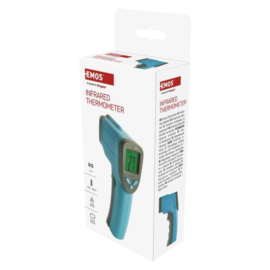 Emos Infrarot-Thermometer Infrarot berührungslos ±2% Genauigkeit M0503N