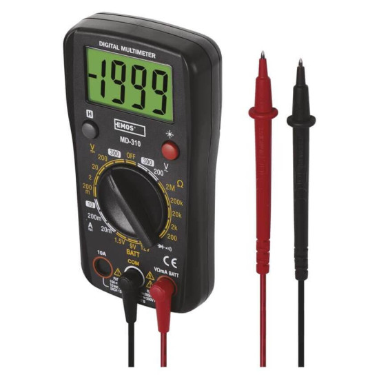 Emos Multimeter MD-310 300V 10A ohne Temperaturmessung M3620