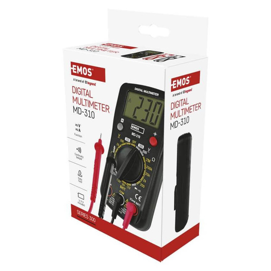 Emos Multimeter 300V 10A MD-310 ohne Temperaturmessung M3620N