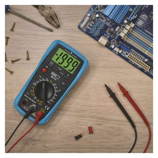 Emos Multimeter MD-410 300V 10A mit Temperaturmessung M3691