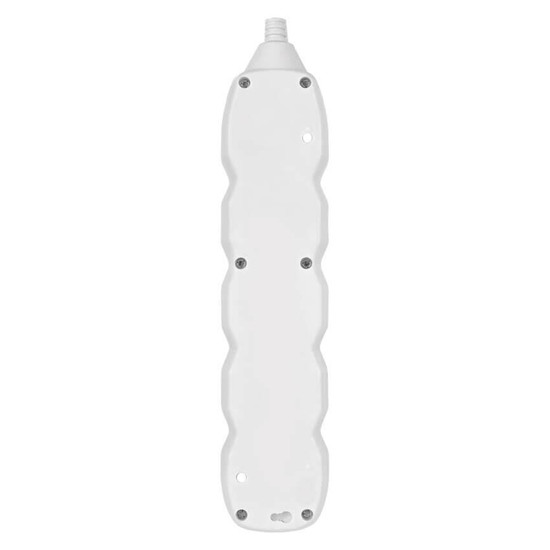 Emos Steckdosenleiste 5-fach 3m Weiß PVC P0523R