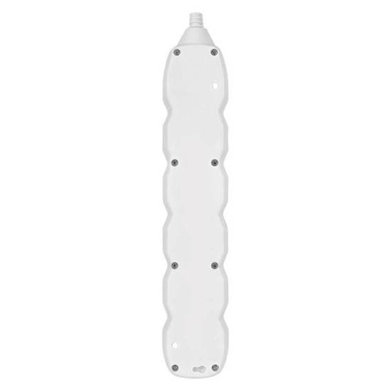 Emos Steckdosenleiste 5-fach mit Schalter 3m Weiß PVC P1523R