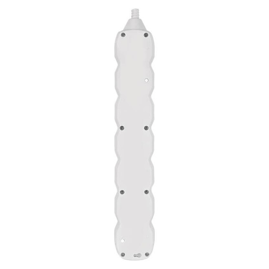 Emos Steckdosenleiste 6-fach mit Schalter 5m Weiß PVC P1625R