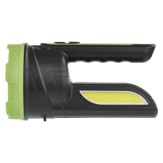 Emos LED Akku-Taschenlampe 210lm Schwarz-grün 20x10cm P2314