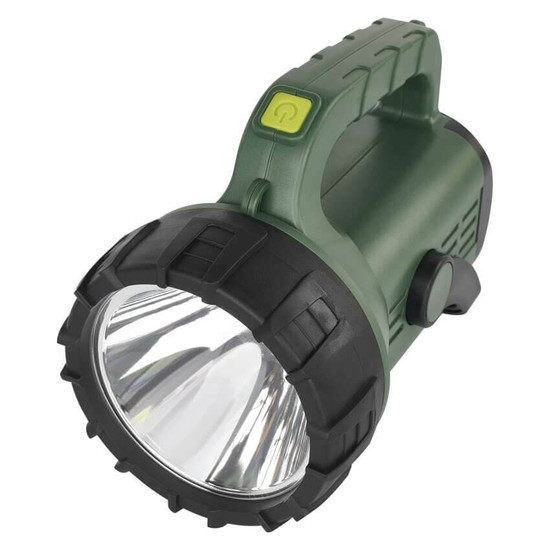 Emos LED Akku-Taschenlampe 700lm Grün-schwarz 20,5x12,5cm P2315
