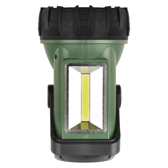Emos LED Akku-Taschenlampe 700lm Grün-schwarz 20,5x12,5cm P2315
