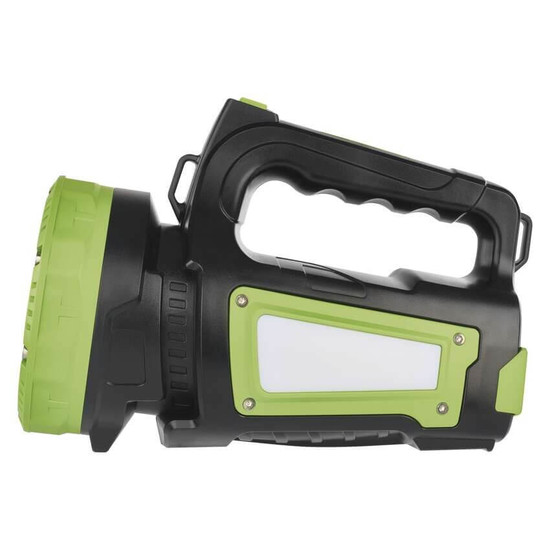 Emos LED Akku-Taschenlampe 850lm Schwarz-grün Aluminium 21x11cm P2316