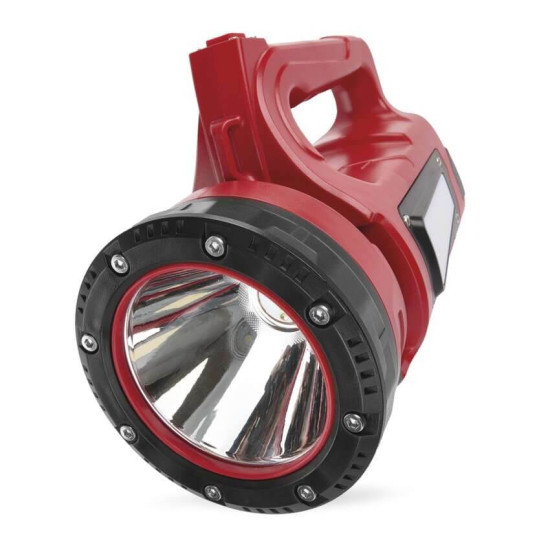 Emos LED Akku-Taschenlampe 1000lm Rot-schwarz Aluminium 20,5x10cm P2317