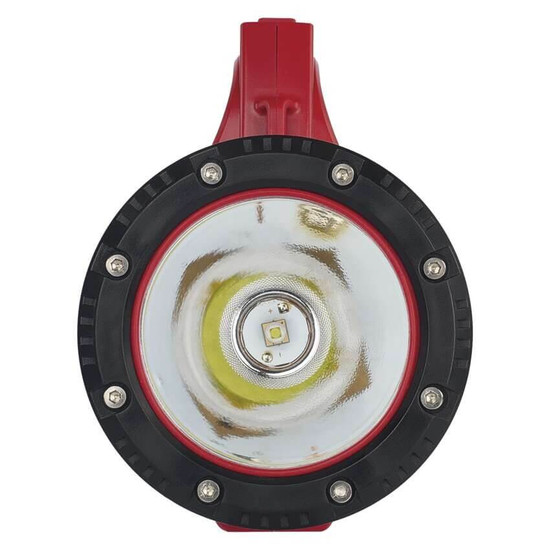 Emos LED Akku-Taschenlampe 1000lm Rot-schwarz Aluminium 20,5x10cm P2317