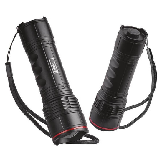 Emos LED Taschenlampe 500lm Schwarz Aluminium P3115