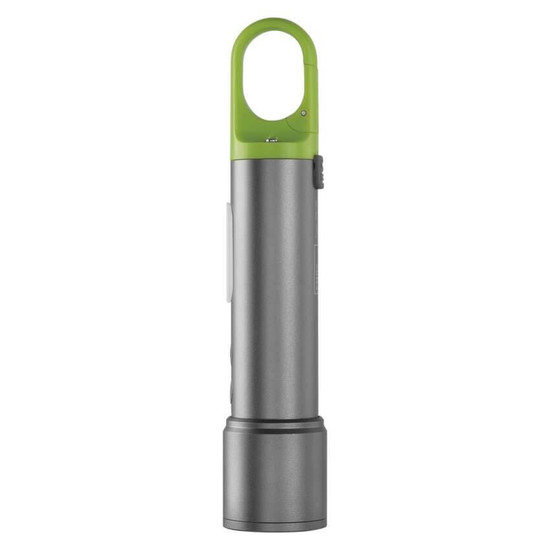 Emos LED Akku-Taschenlampe 600lm Grau-grün Aluminium P3118