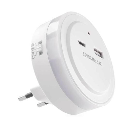 Emos LED Nachtlicht 0,3W warmweiss Bewegungsmelder P3323