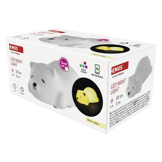 Emos LED Nachtlicht 20lm warmweiss Akku P3325