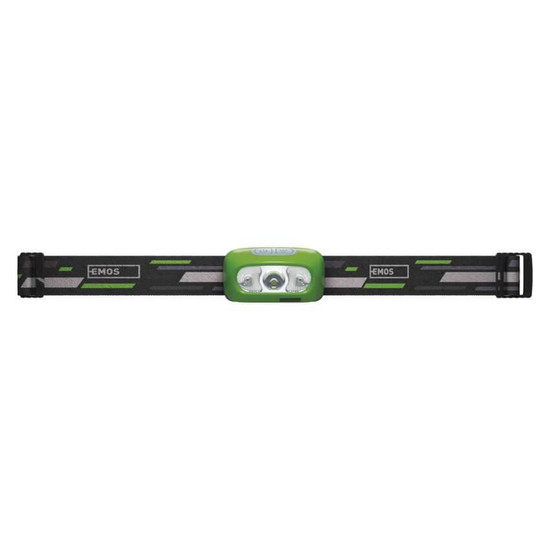 Emos LED Stirnlampe 230lm Akku Grün P3534