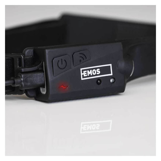 Emos LED Stirnlampe 380lm Akku Schwarz P3541