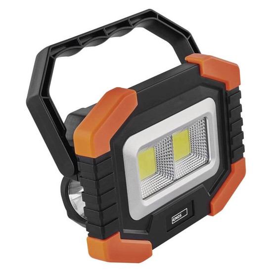 Emos LED Arbeitsleuchte 350lm Schwarz-orange 13,5x10cm P4112