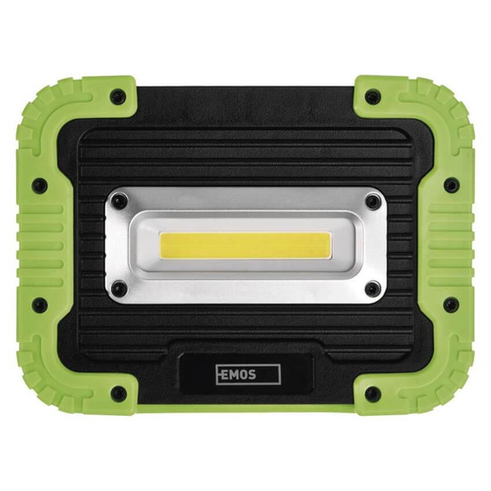 Emos LED Arbeitsleuchte 1000lm Akku Schwarz-grün P4533