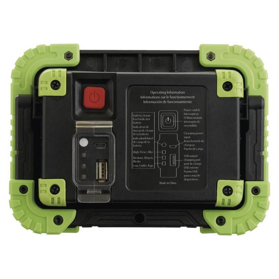 Emos LED Arbeitsleuchte 1000lm Akku Schwarz-grün P4533