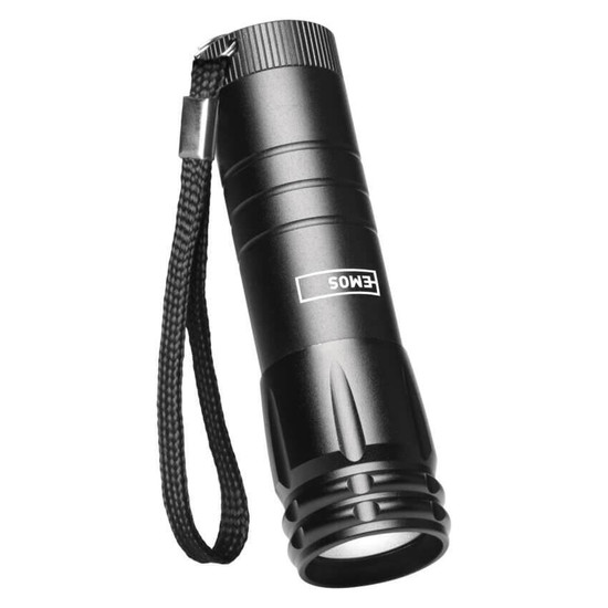 Emos LED Taschenlampe 120lm Schwarz Aluminium P4704