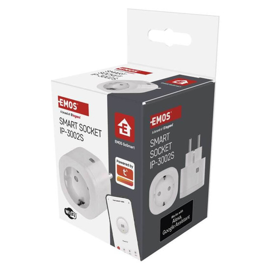 Emos GoSmart WLAN-Steckdose GoSmart WiFi IP-3002S 30 Programme P5531
