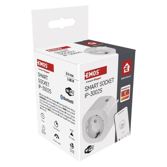 Emos GoSmart WLAN-Steckdose GoSmart WiFi IP-3002S 30 Programme P5531