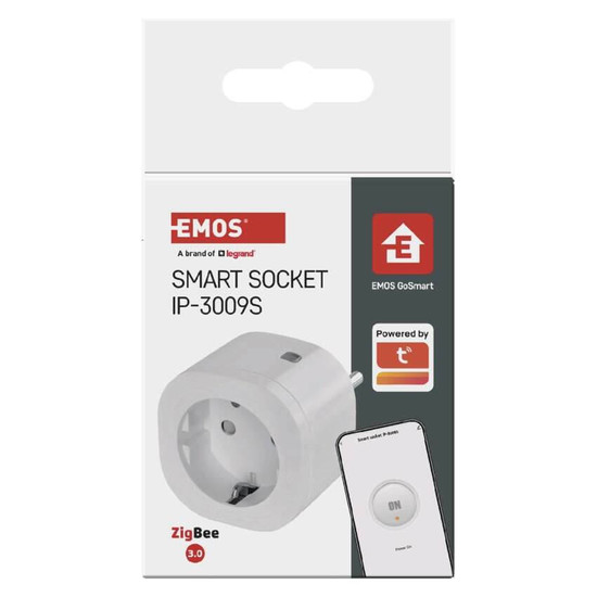 Emos GoSmart Zigbee-Steckdose GoSmart Zigbee IP-3009S 30 Programme P5533