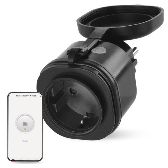 Emos GoSmart Zigbee-Steckdose GoSmart Zigbee IP44 IP-3010S P5534