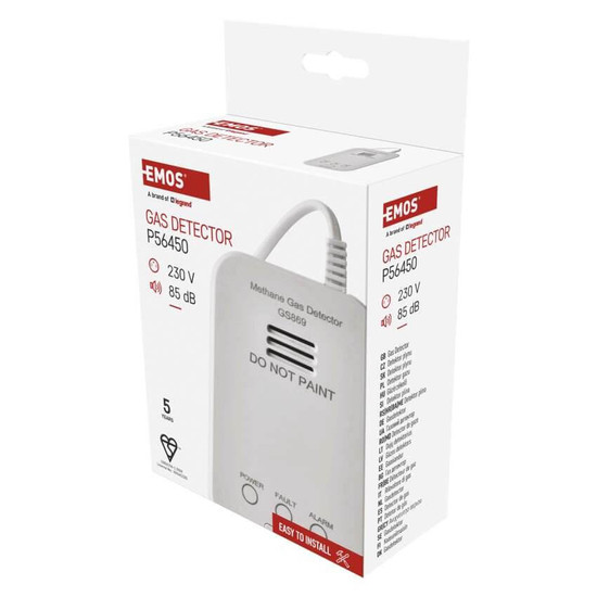 Emos Gasmelder GS869 230V IPX2D 5 Jahre P56450