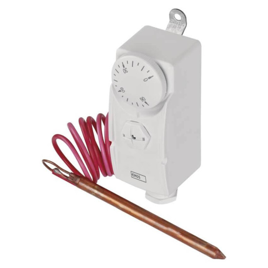 Emos Anlegethermostat Anlege-Thermostat mit Fernfühler 0-90°C P5682