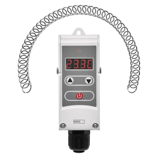 Emos Anlegethermostat Anlege-Thermostat manuell 5-80°C 0,1°C P5683