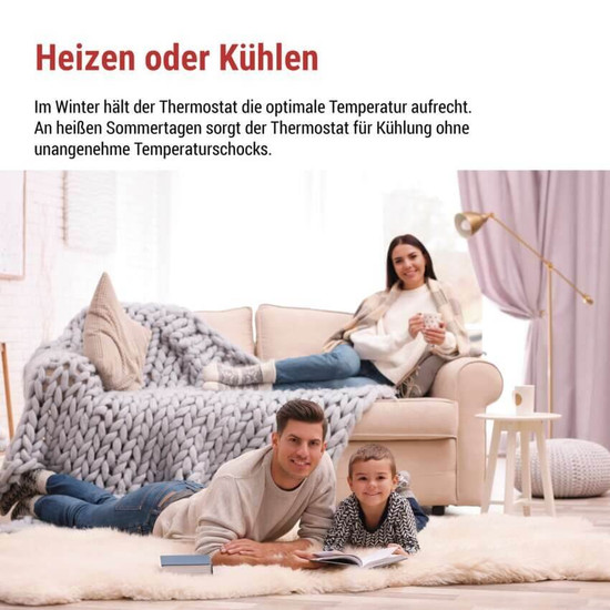Emos Raumthermostat OpenTherm programmierbar verkabelt 7-30°C P56A02