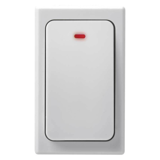 Emos Klingeltaster batterielos kompatibel mit P5729 P5731 IP44 180m P5729T
