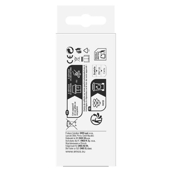 Emos Klingeltaster kompatibel mit P5732 P5733 IP44 100m P5732T