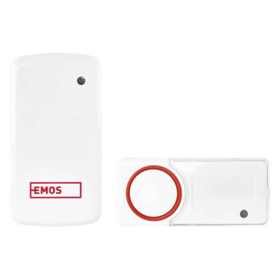 Emos Funkklingel batterielose Taste 150m bis 8 Tasten P5750