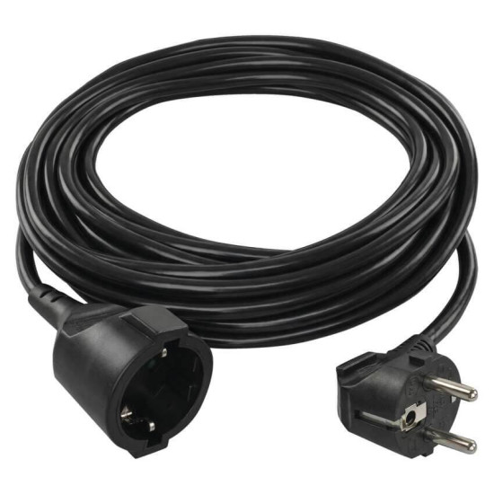 Emos Anschlussleitung 5m Schwarz PVC PC0125R