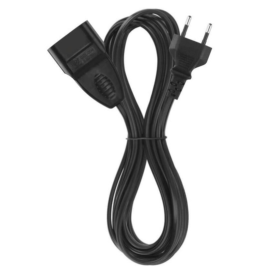 Emos Verlängerungskabel Typ E 5m 2,5A Schwarz PC01305